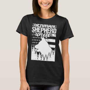 T-shirt Drapeau Allemand Shepherd'Oncle Chien Américain 4 