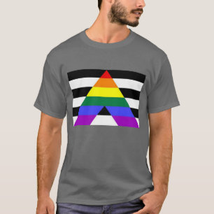 T-shirt Drapeau allié LGBTQ+