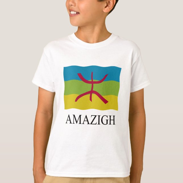 T-shirt Drapeau Amazigh (Devant)