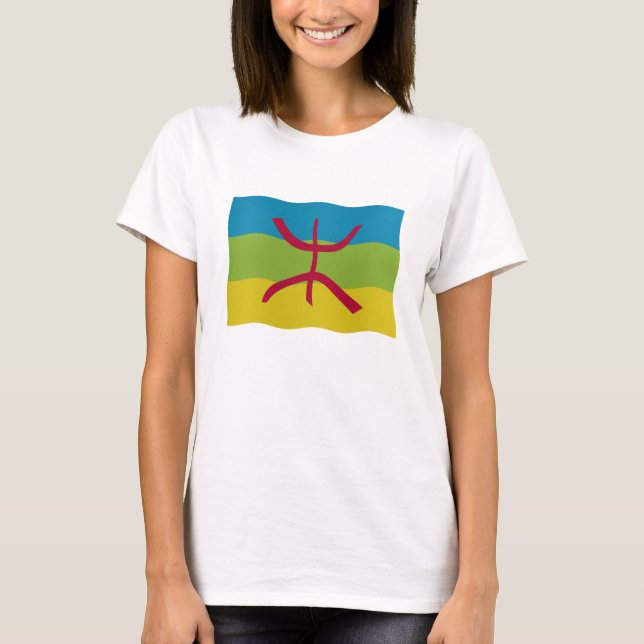 T-shirt Drapeau Amazigh (Devant)