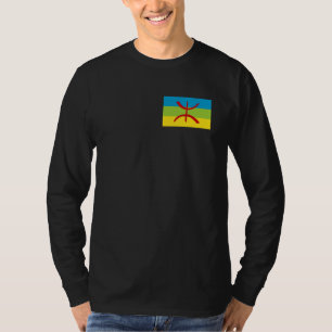 T-shirt Drapeau Amazigh Drapeau Berber Drapeau Kabyles
