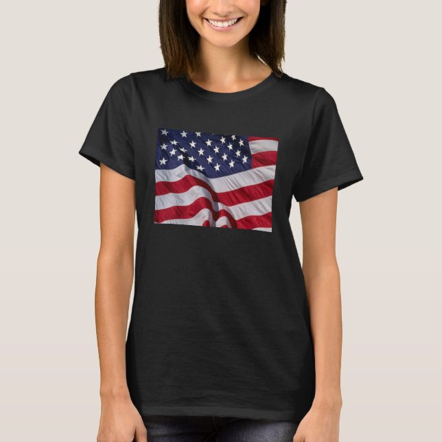 T-shirt Drapeau américain (Devant)