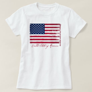 T-shirt Drapeau américain