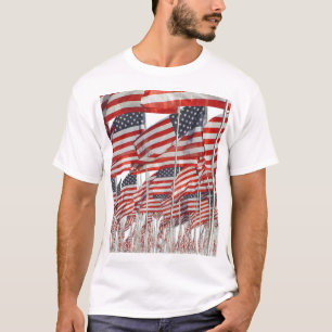 T-shirt Drapeau américain