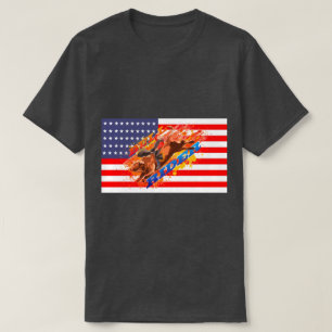 T-shirt Drapeau américain