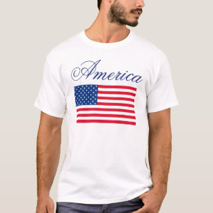 T-Shirt Drapeau Américain