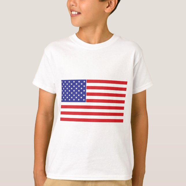 T-shirt Drapeau américain (Devant)