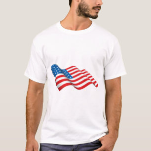 T-shirt Drapeau américain