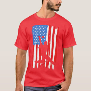 T-shirt Drapeau américain