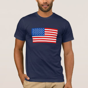 T-shirt Drapeau américain