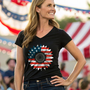 T-shirt Drapeau américain