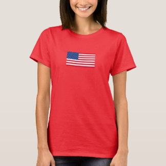 T-Shirt Drapeau Américain