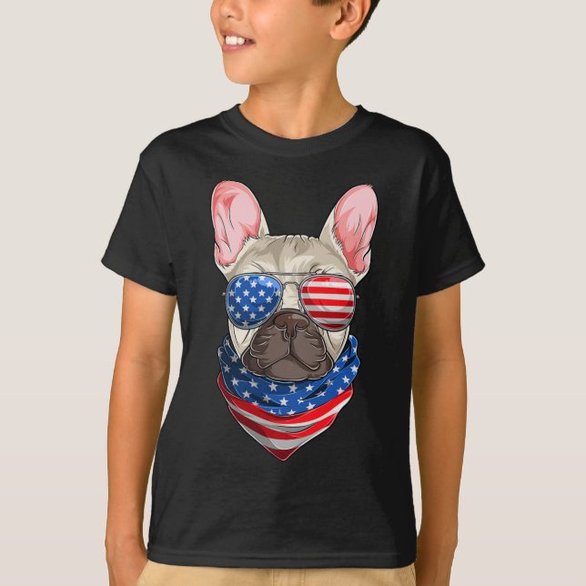 T-shirt Drapeau américain (Devant)