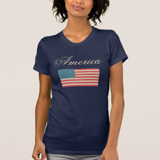T-Shirt Drapeau Américain