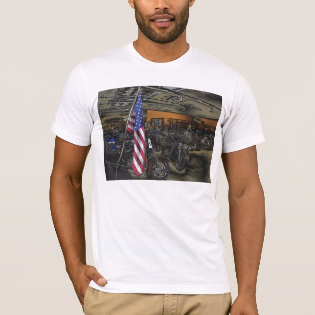 T-shirt Drapeau américain (Devant)