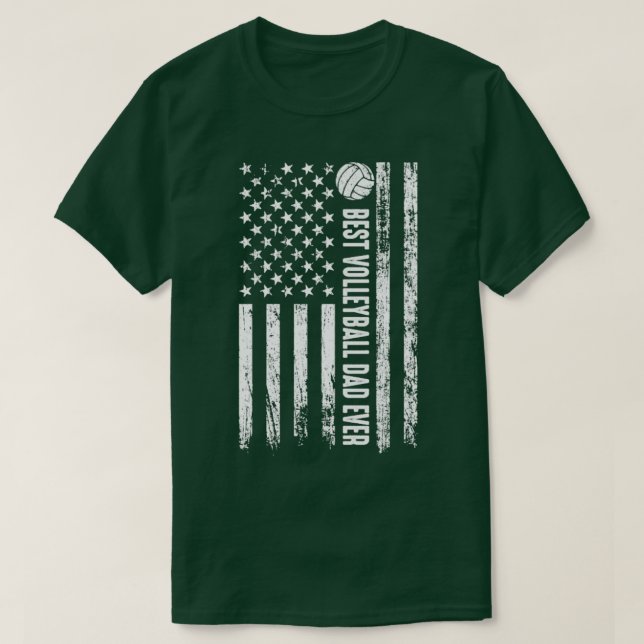 T-shirt drapeau américain (Design devant)