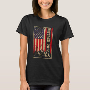 T-shirt Drapeau américain 13e anniversaire 13 ans Vintage 