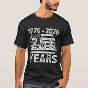 T-shirt Drapeau américain 250e anniversaire 4 juillet État
