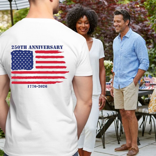 T-shirt Drapeau américain 250e anniversaire Avions à réact (Créateur téléchargé)
