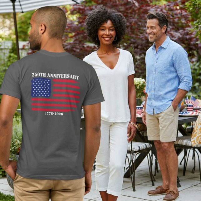 T-shirt Drapeau américain 250e anniversaire Avions à réact (Créateur téléchargé)