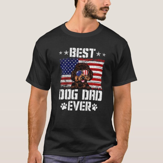 T-shirt Drapeau américain 4° de (Devant)