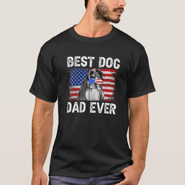 T-shirt Drapeau Américain 4° De J (Devant)