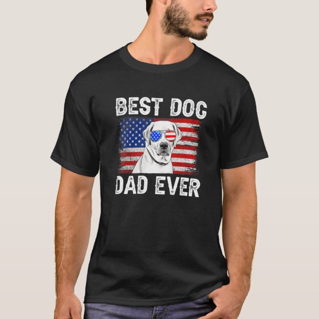 T-shirt Drapeau Américain 4° De J (Devant)