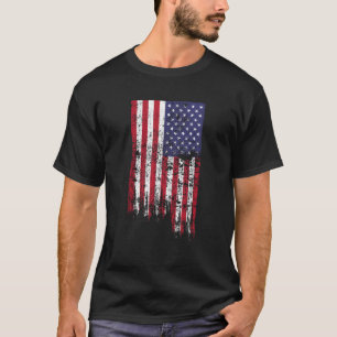 T-shirt Drapeau américain 4 juillet États-Unis