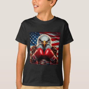 T-shirt Drapeau américain 4 juillet Fête de l'Indépendance