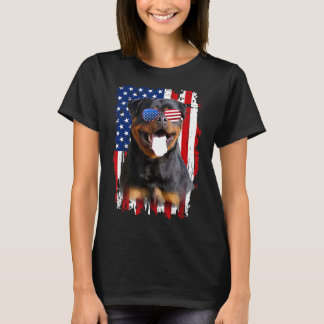 T-shirt Drapeau américain 4 juillet Independe