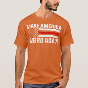 T-shirt Drapeau américain à nouveau bizarre