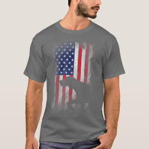 T-shirt Drapeau américain à poignets allemand patriotique