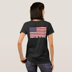 T-shirt Drapeau américain - À Porter