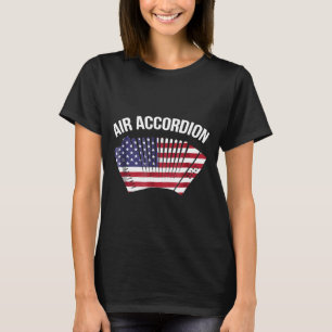 T-shirt Drapeau américain Air Accordion