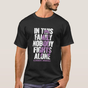T-shirt Drapeau américain Alzheimers Fin Alz Alzheimer Sen