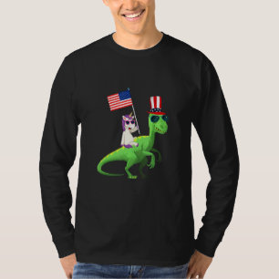 T-shirt Drapeau américain américain de la fête de l'indépe