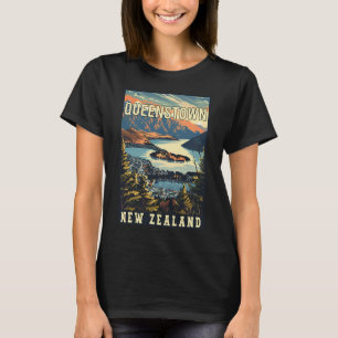 T-SHIRT DRAPEAU AMÉRICAIN AVEC POISSON