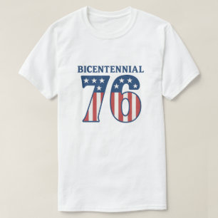T-shirt Drapeau américain bicentenaire vintage 1776 Patrio
