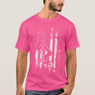 T-shirt Drapeau américain Bmx