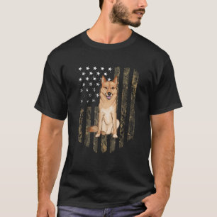 T-shirt Drapeau américain Camo Drapeau finlandais Spitz 4 
