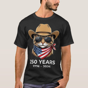 T-shirt Drapeau américain Chemise USA 250e anniversaire Ch