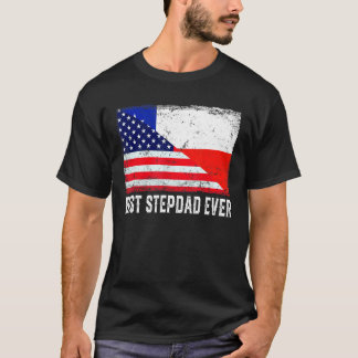 T-shirt Drapeau américain Chili Drapeau Meilleure famille 