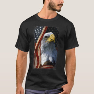 T-shirt Drapeau Américain Chrétien Et Patriote Patriote Pa