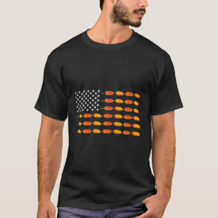 T-shirt Drapeau américain Corndog State Fair Fried Corn Do
