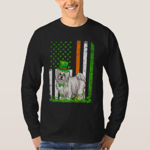 T-shirt Drapeau Américain Coton De Tulear Amoureux de les 