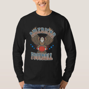 T-shirt Drapeau américain de football