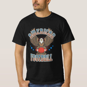 T-shirt Drapeau américain de football