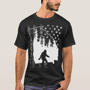 T-shirt Drapeau américain de Géorgie