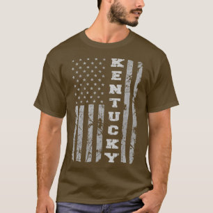 T-shirt Drapeau américain de la Fierté du Kentucky