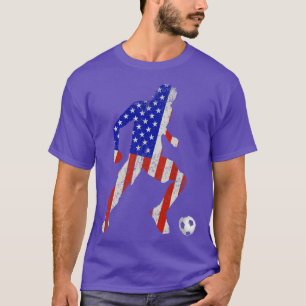 T-shirt Drapeau américain de l'équipe nationale américaine